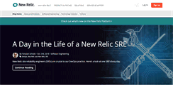 Desktop Screenshot of blog.newrelic.com